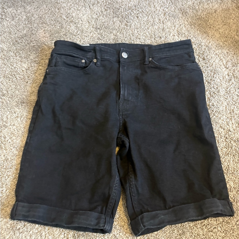 H&M Men's Dark Denim Shorts